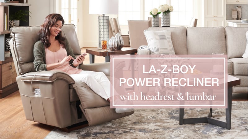 La-Z-Boy Power Recliner Review: Lumbar and Headrest Feature